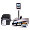 China Suppliers ACS series Digital weighing Barcode Label Printing Scale with Price for Supermarket