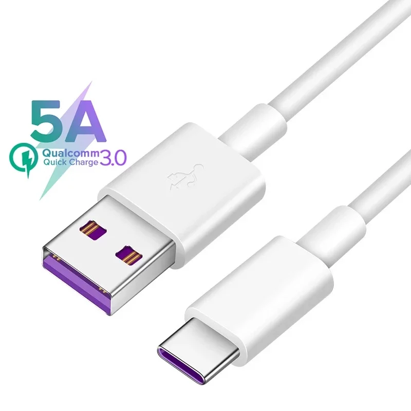 

Certified Silicone Fast Charging 3 M Data Cable 5A Pd Type C Cable