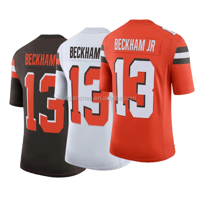 

Odell Beckham Jr. 13 American Football Club Uniform Jersey High Quality Embroidery Mens Sports Shirt Wear Clothes Wholesale