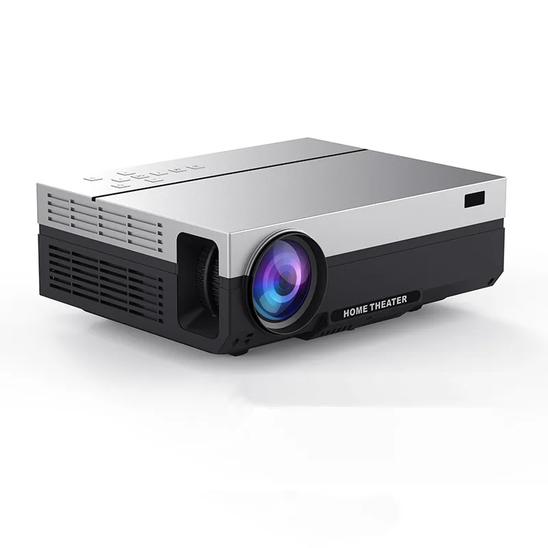 

Touyinger Everycom T26L 1080p HD Home Video Projector with Automatic Correction 5500 Lumens Digital Projector LED Lamp LCD CE