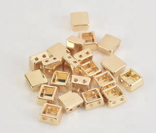

New Alloy Paint A-Z  Size Beads Tile Enamel 26 Alphabet Beads, Multi
