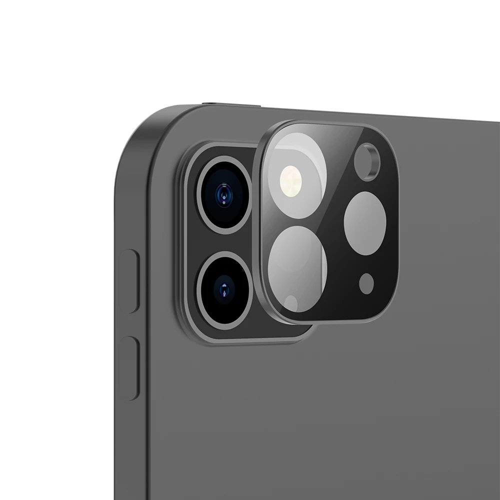 

Full Coverage Tempered Glass Protective Film Anti-scratch Camera Lens Screen Protector for iPhone iPad Pro