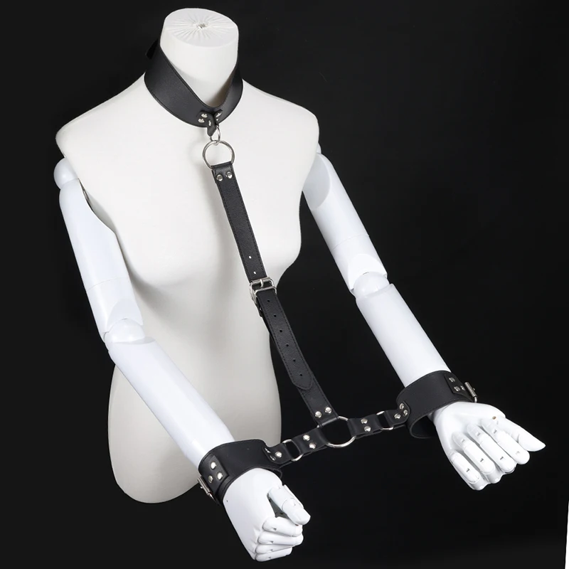 Aimitoy Pu Leather Bondage Restraints For Couples Sex Bondage Gear For Cosplay Handcuffs Sex