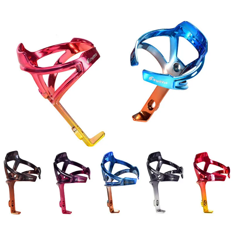 

SWTXO Bicycle Bottle Cage Mountain Road Bike Ultralight Colorful Water Cup Holder Bicycle Riding Accessories