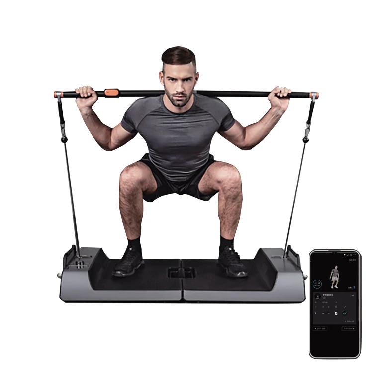 

Home Gym Workout Equipment Intelligent Power Station With Resistance Band