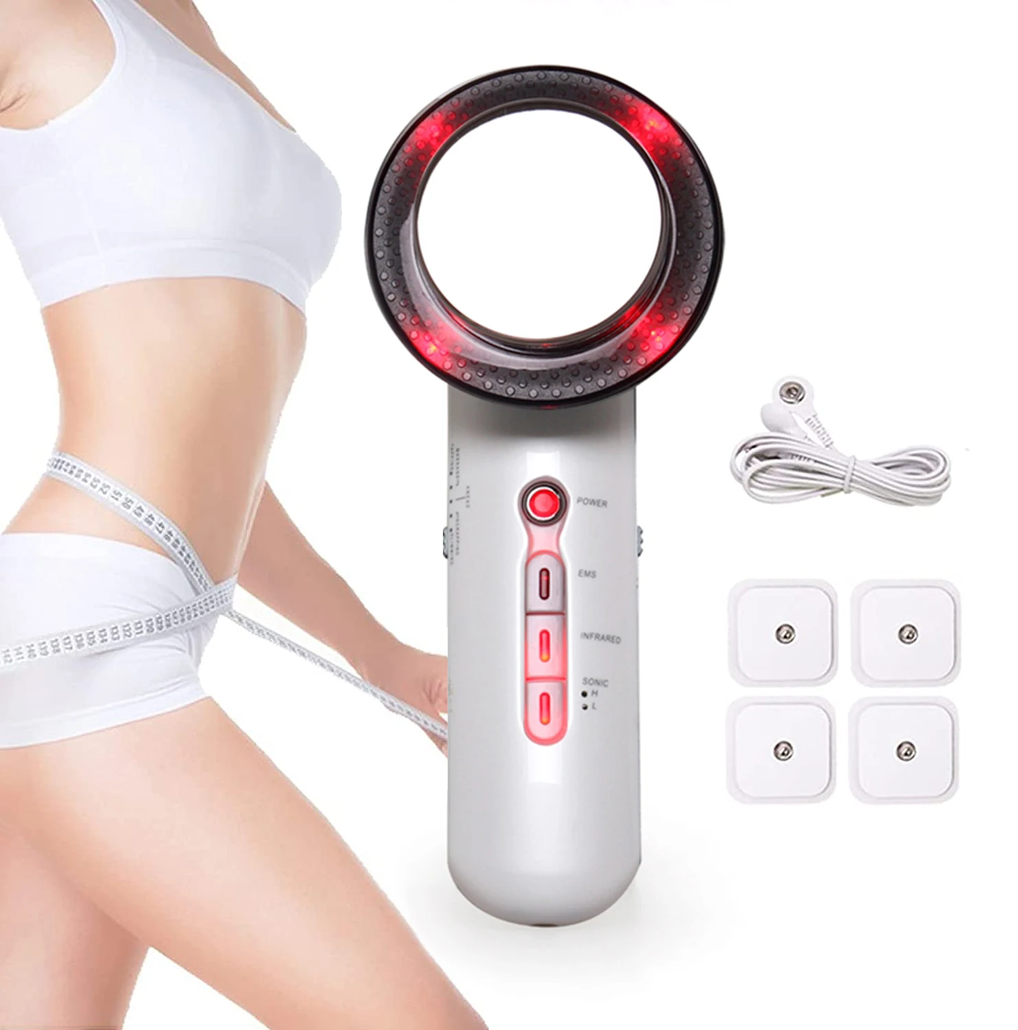 

Cavitation Anti Cellulite Fat Burner EMS RF Body Slimming Machine Weight Loss Massage Device