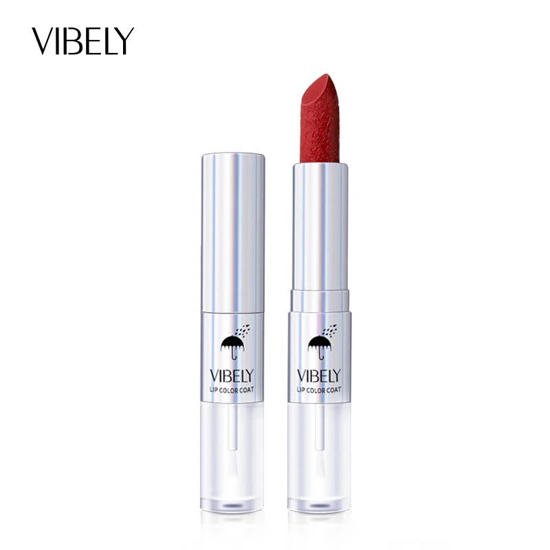 

Double-Head Lipstick Waterproof Not Easy to Fade Lipstick Private Label