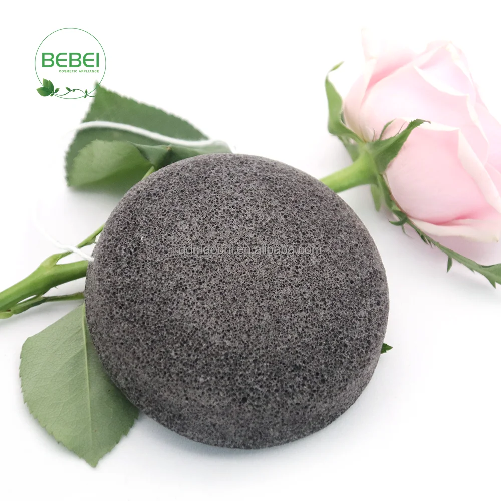 

Custom 100% Natural Facial Exfoliating Skin Care Private Label Hypoallergenic Cleaning Organic Konjac Sponge, Multiple colors available