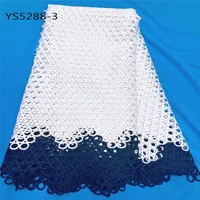 

white color Beautiful Nigeria style factory price lace for dress