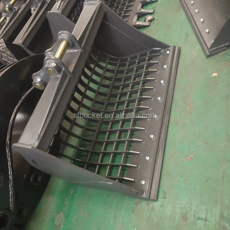 Mini Digger Attachments,Excavator Sifting Bucket Fit For 2 Tons - Buy ...