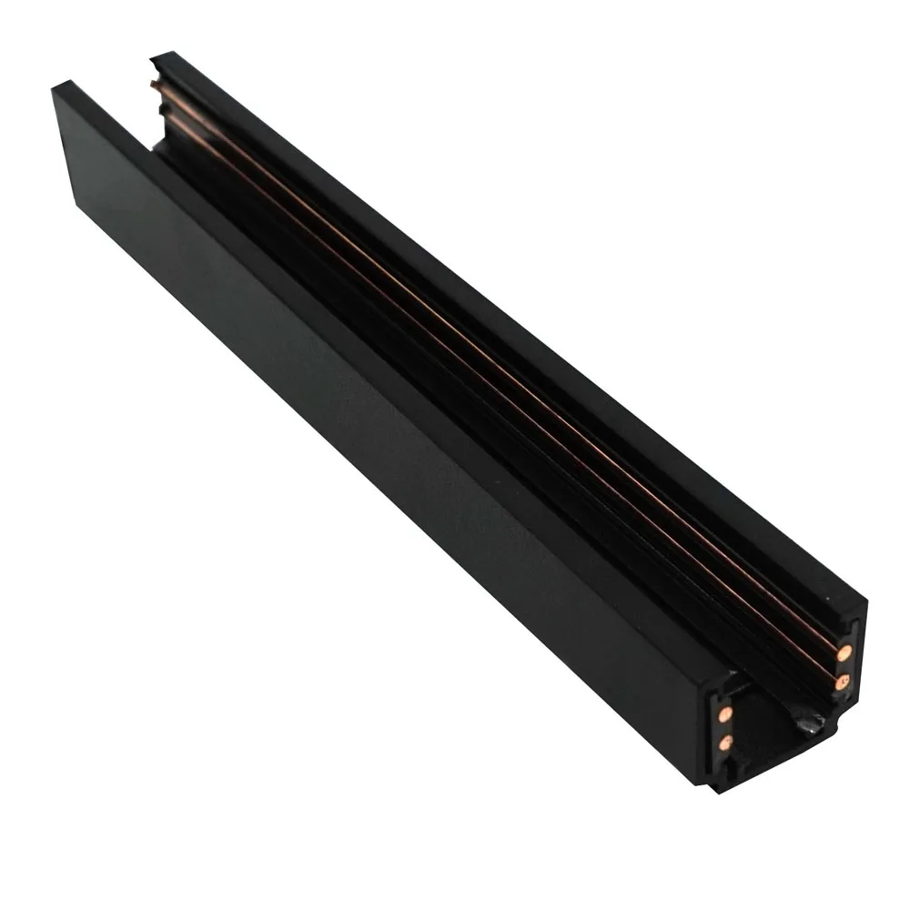 
Magnetic Track Lamp Empty Housing Aluminium Guide Rail Recessed Lighting System Led Exhibition Light 