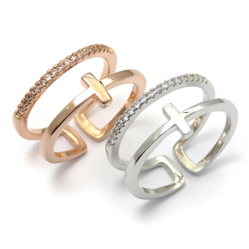 

Fashion Wholesale Gold Plated Paved Diamond Ring,18k Gold Ring Woman Jewelry, White