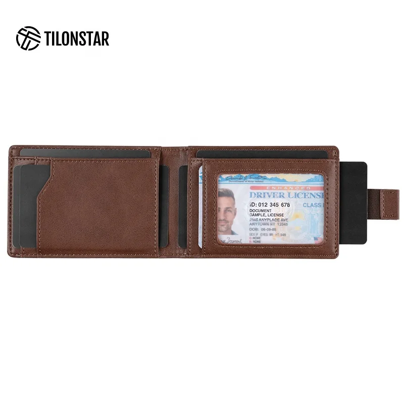 

Amazon Hot Sale Minimalist RFID Blocking Custom Bifold Slim Genuine Leather Mens Wallets Manufacturer Credit Card Holder Wallet