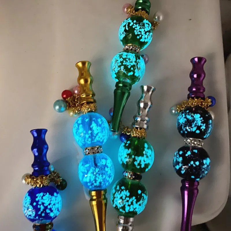 

New Arrival Glow In The Dark Smoking Holders Shisha Hookah Pipes Accessories, Mix color