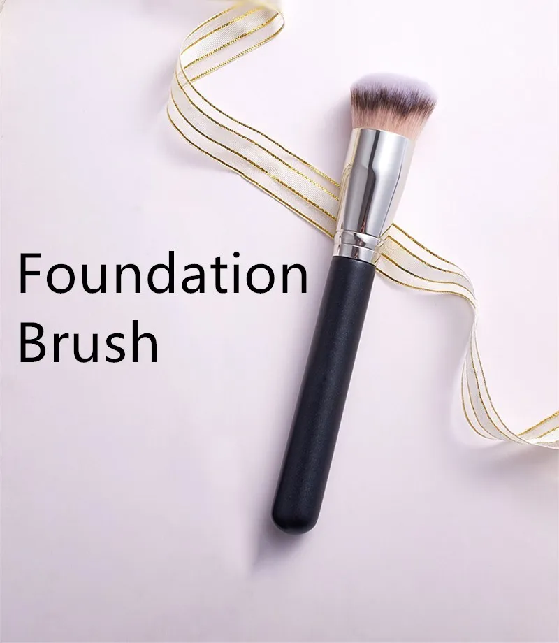 

BEAUFLY Private Logo Black Single Wood Makeup Brush Face Makeup Foundation Makeup Brush