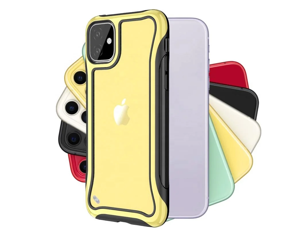 

Saiboro newest shockproof smart phone cover for iphone 11 pro, for iphone 9/se2 case, 10 colors