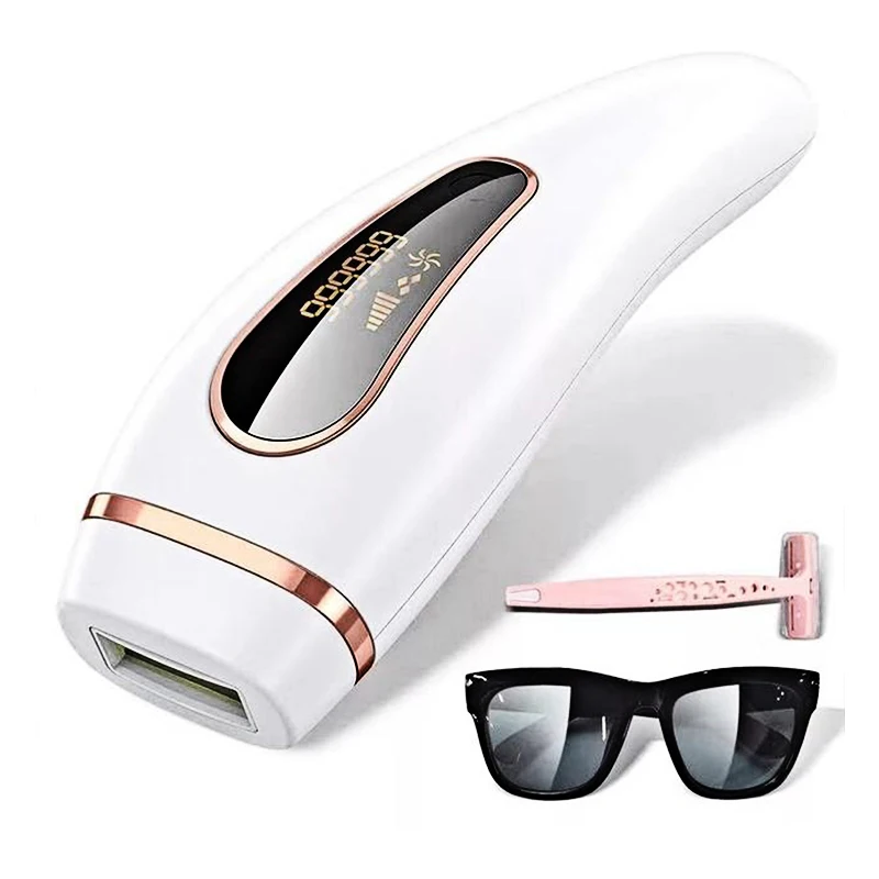 

999999 Flash Laser Epilator For Women Painless IPL Hair Removal Machine, White
