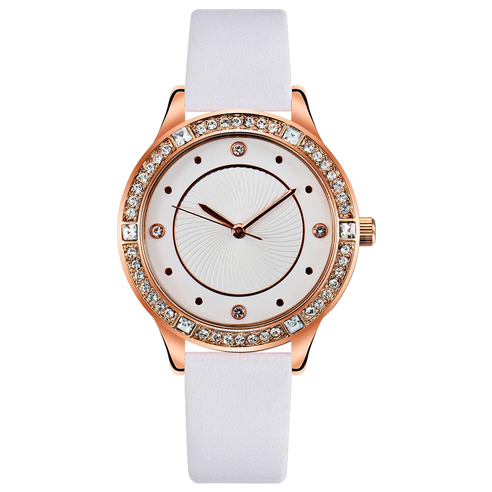 

Luxury Watch Rose Gold Wrist Watch With Diamond Bezel Ladies Watches