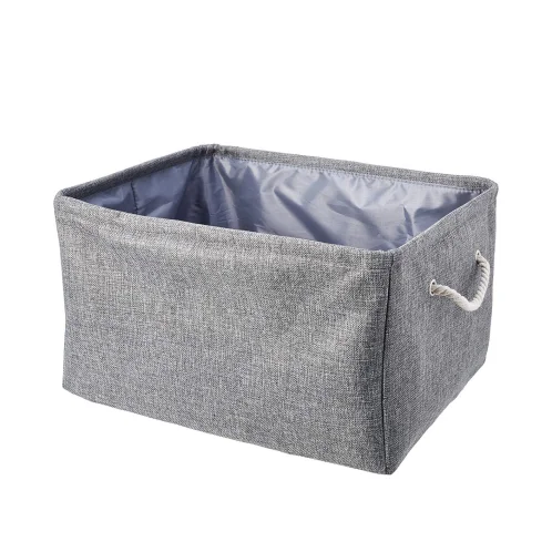 large fabric storage bins with lids