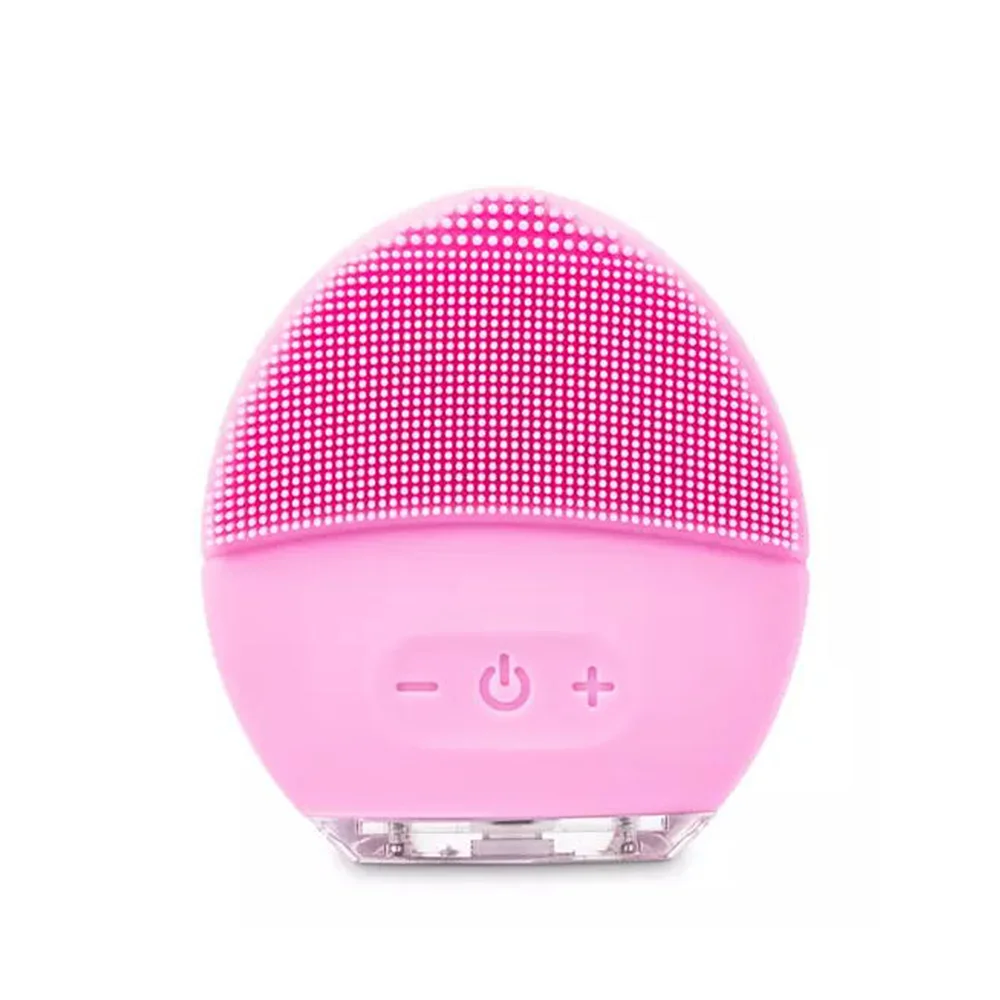 

Hot Style beat price electric mini facial cleanser massage face cleaning brush Machine Silicone Face Cleaning Brush, Colorful