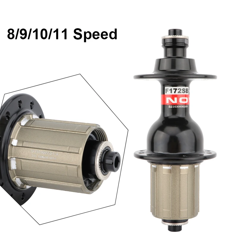 

Road bike Hub 100/130mm open gear aluminum alloy 8/9/10/11 Speed folding bicycle quick release HUB