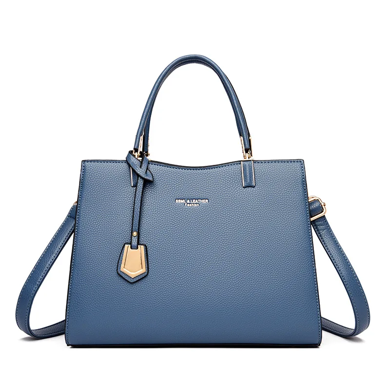 

S875 2021 new large-capacity ladies hand-held fashion hit color one-shoulder bags women handbags ladies hand bags