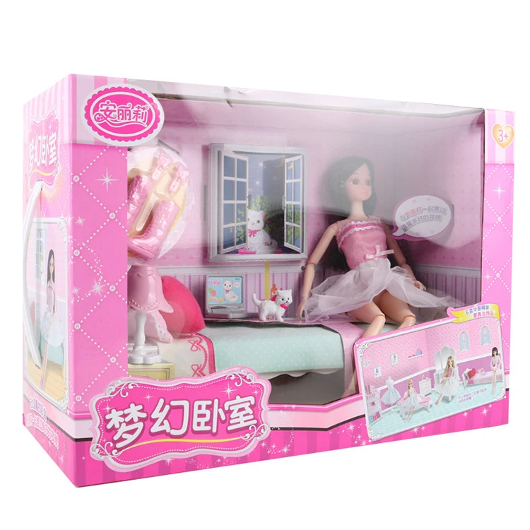 Factory Customize Baby Doll Toy Packaging Box With Clear Window Buy