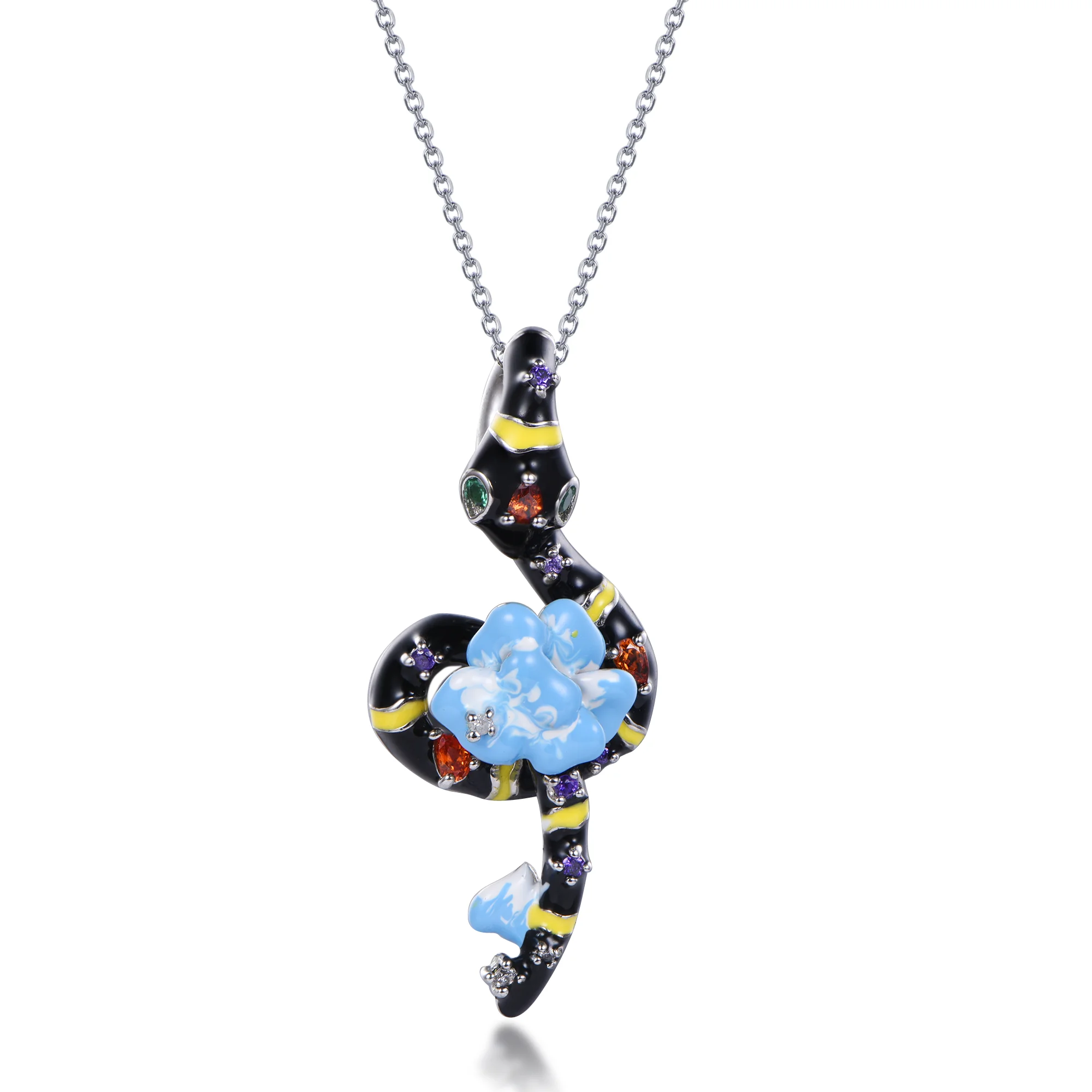 

Sterling silver jewelry charming pendant design wholesale fashion zircon pendants