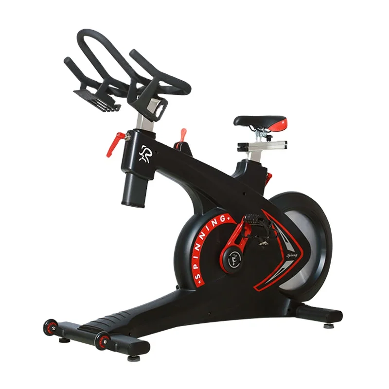 

new arrival 2021 hot selling magnetic control spinning bike magnetic execise spin bike excercise bike magnetic spin, Black white
