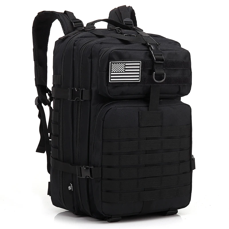 

Large Capacity Man Army Tactical Backpacks Military Assault Bags Waterproof Outdoor Sport Hiking Camping Bag Rucksac, 6 optional