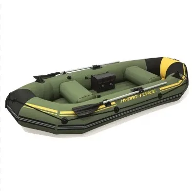 

Bestway 65096 Hydro-Force Inflatable Raft Marine Pro with Hand Pump, As picture