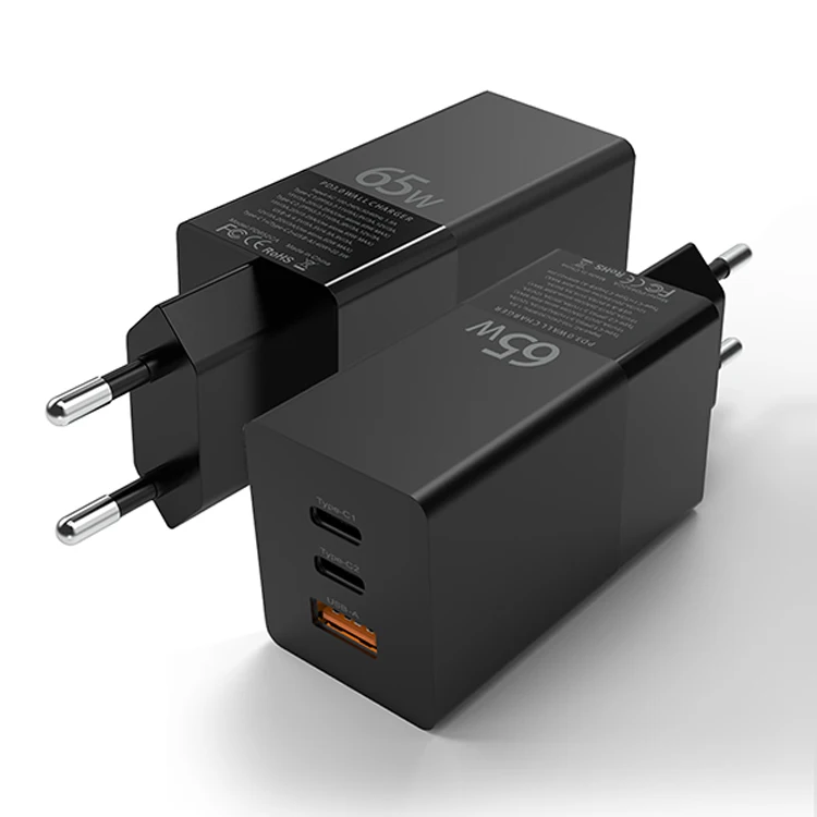 

GaN QC3.0&Pd3.0 Mobile Phone Fast Charging 30W 45W 65W Type-C USB Wall Charger/Adapter