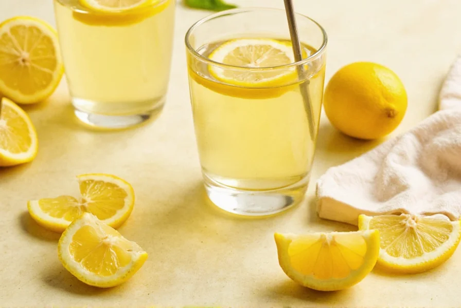 Step-by-step preparation of homemade lemon ginger honey tea showing fresh ingredients and brewing process