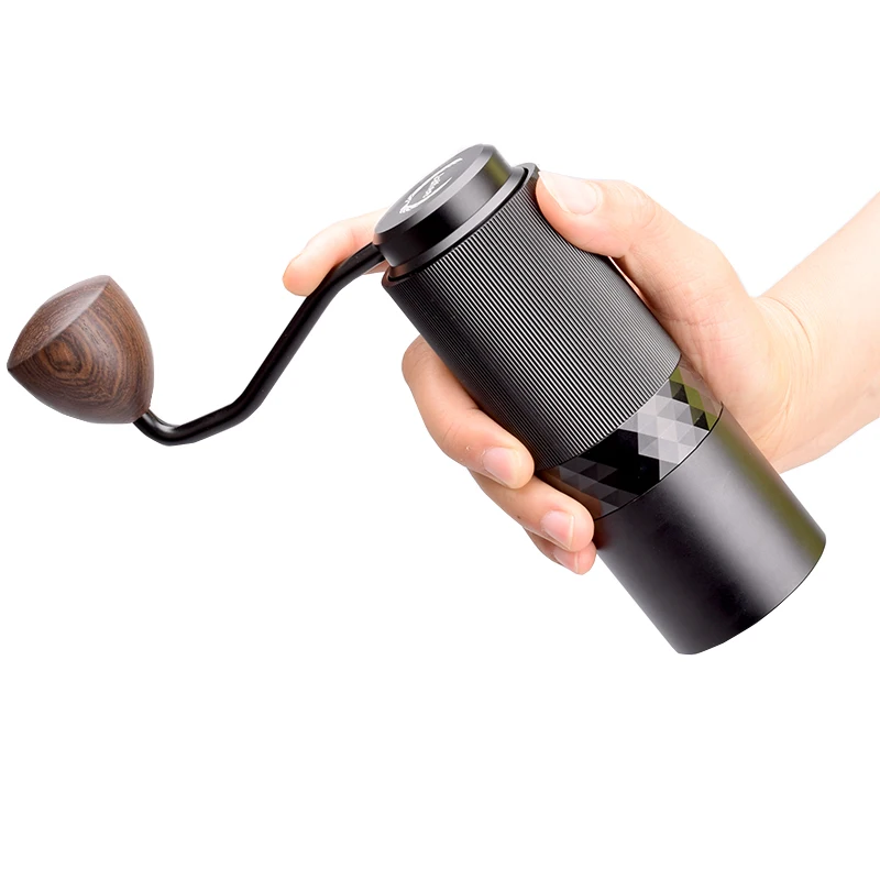 
coffee grinder Aluminum Manual portable Coffee grinder Stainless steel Burr grinder Conical Coffee bean miller 
