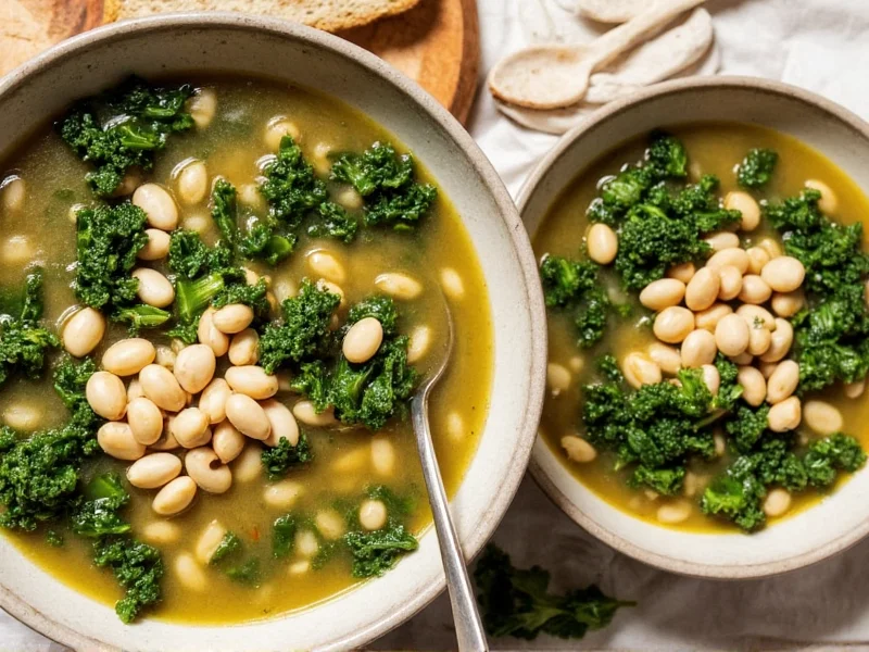 Kale and White Bean Soup: Nutritious Recipe Guide