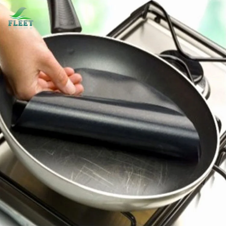 

Best bbq grill mat set of 2 for gas baking mats pfoa free, Black,brown,white