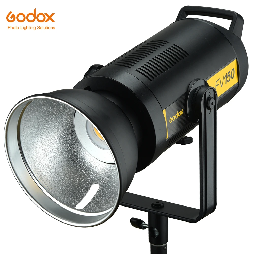

In Stock Godox FV150 150W FV200 200W High Speed Sync Flash LED Light with Built-in 2.4G Wireless Receiver + Remote Control, Black