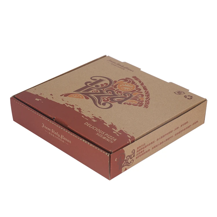 Factory Price High Quality Custom Biodegradable Pizza Box Wholesale