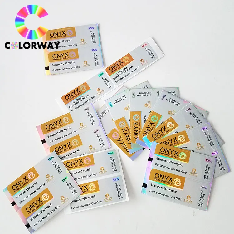 中国标签制造商强力不干胶制作全彩印刷定制标签