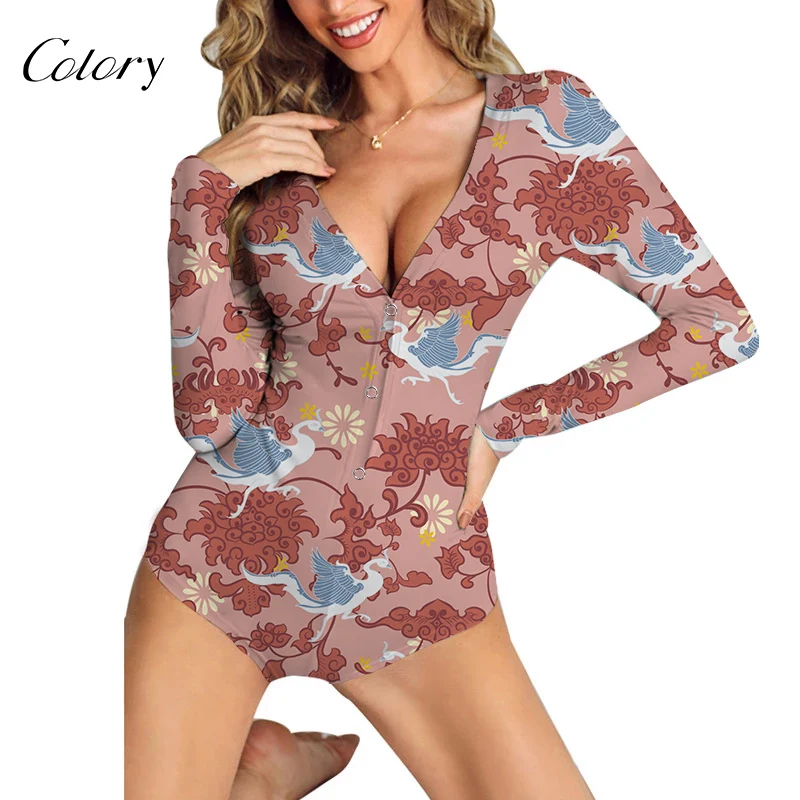 

Colory Jersey Pajamas Blank Onesie Cheap Plus Sized Clothing, Picture shows