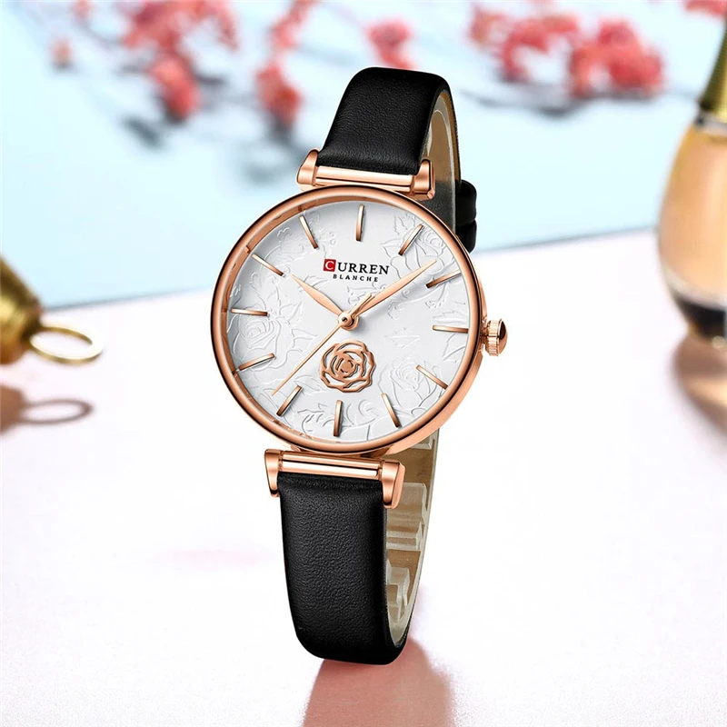 

2020 New CURREN 9078 women watch waterproof fashion simple atmosphere quartz women watch