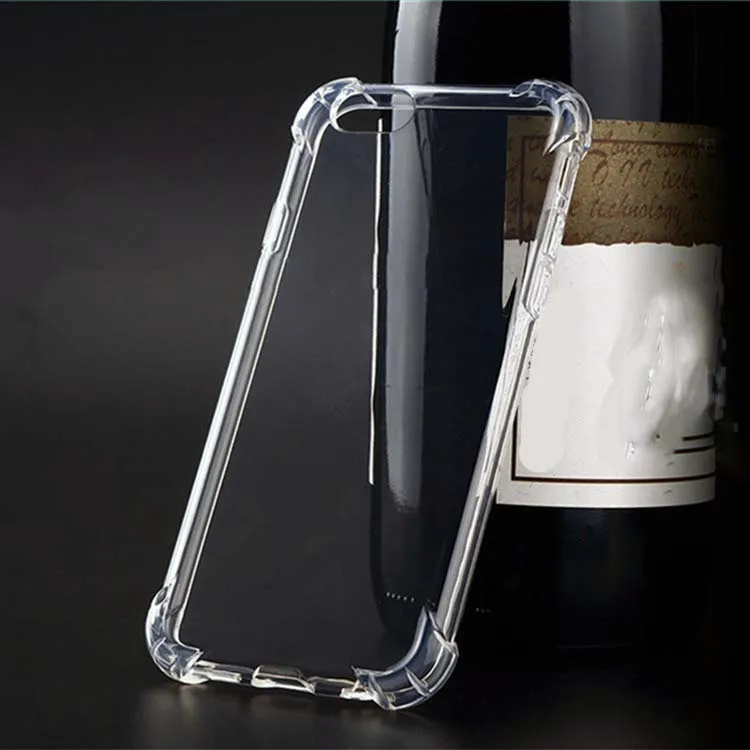 

For Samsung Galaxy Note 9 / Note9 1.5MM Thickness Airbag Anti-Knock Soft TPU Clear Transparent Phone Back Cover Case