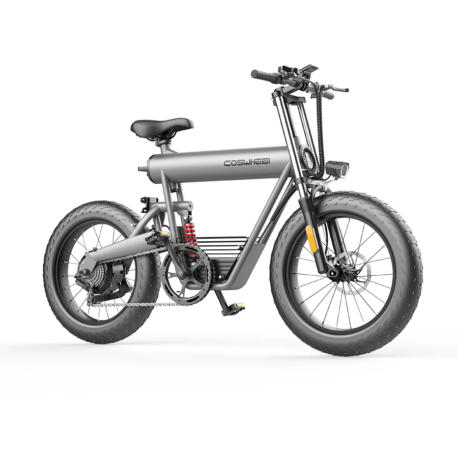 

COSWHEEL Elektrikli Bisiklet Electric Mountainbike Full Suspension Fat Tire Electric Bike For Kids