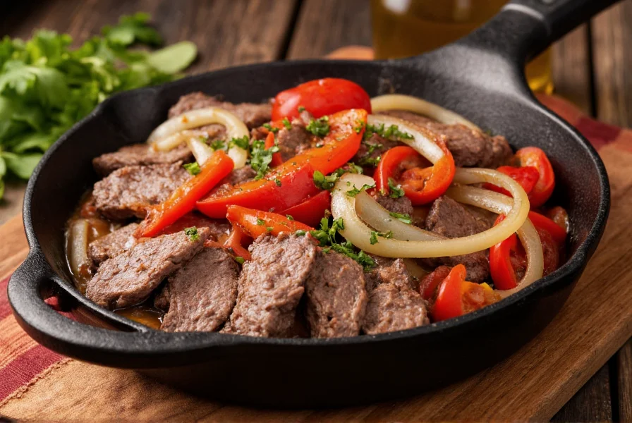 Perfect Pepper Steak and Onions Recipe: Quick & Flavorful