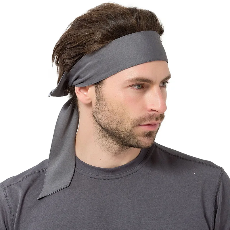 

Sports Headband Ninja Tennis Head Tie Workout Running Sweatband for Men, Women, Many colors optional