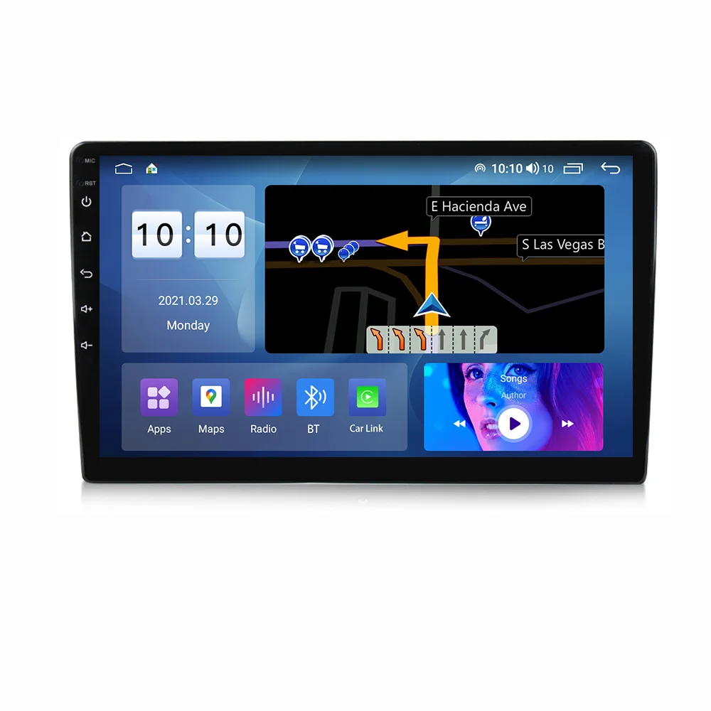 

Android 11 2 Din 8+128GB Multimedia DVD Car Video Player For Universal Car Head Unit 9'' 10'' IPS Scree GPS Multimedia System