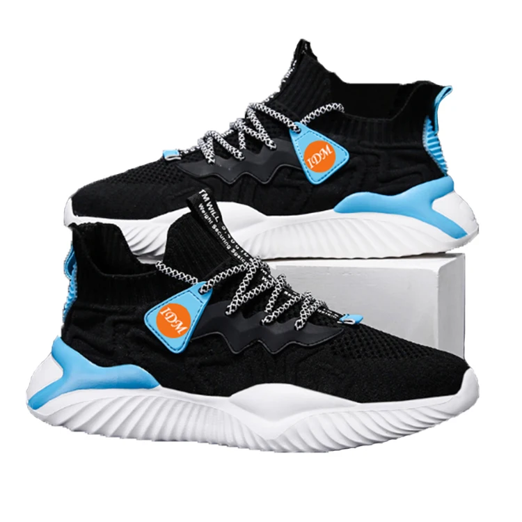 

2021 new casual sports shoes comfortable and breathable running shoes men