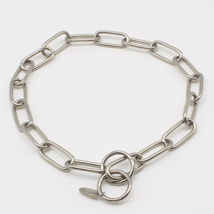 

QThonest High Quality Dog Training Collar 304 Stainless Steel Is Strong And Does Not Rust Choke collar Dog Chain, 1colors