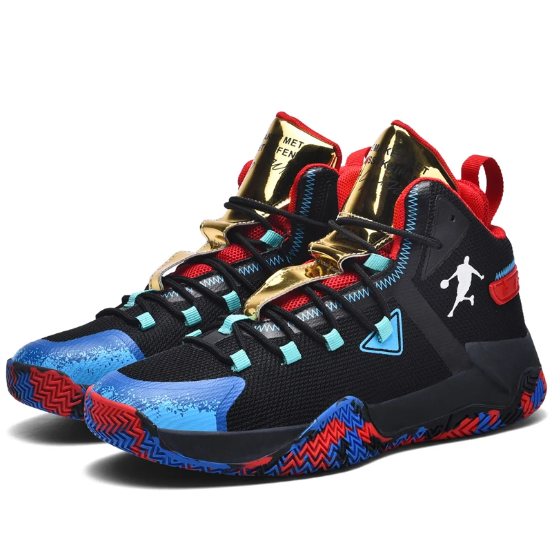 

New Design Breathable Mesh Unisex High Quality Cheap UK Wholesale Basketball Sport Shoes