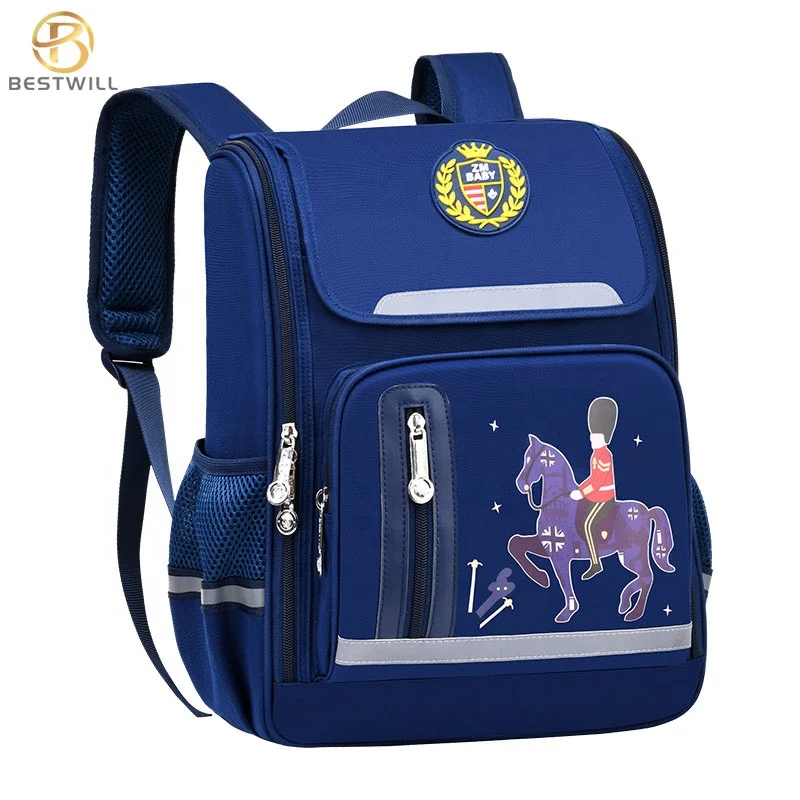 

BESTWILL Hot Selling 2021 Durable Customized Logo Backpack Bag School Cartoon Unicorn Horse Children Bags For Kids, Black,royal blue,pink,rose red